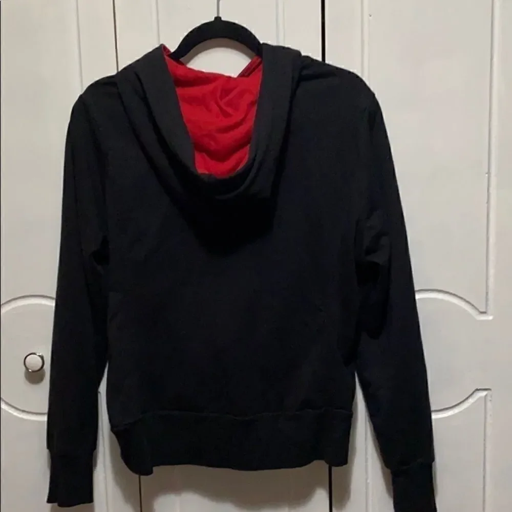 COOGI Black zippered hoodie sweatshirt/ sweater L